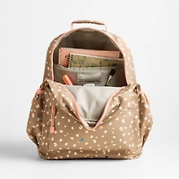 Dreamer Cheetah Charm Large Kids Backpack with Side Pockets