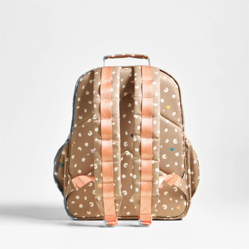 Dreamer Cheetah Charm Medium Kids Backpack with Side Pockets