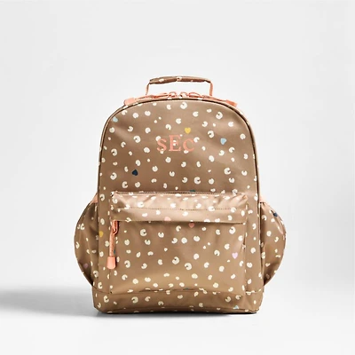 Dreamer Cheetah Charm Medium Kids Backpack with Side Pockets