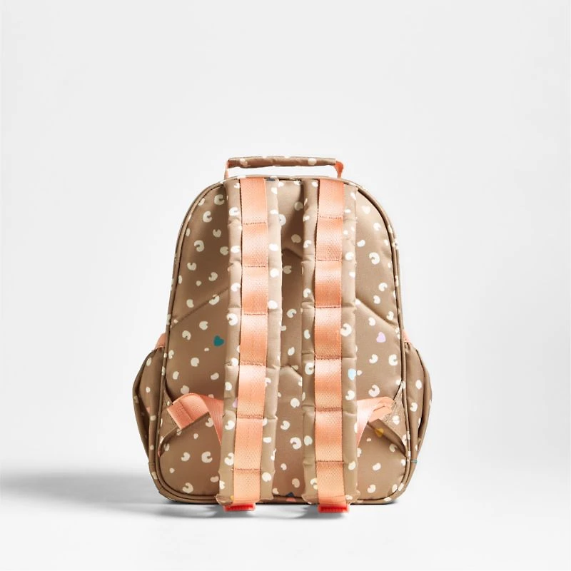 Dreamer Cheetah Charm Kids Backpack with Side Pockets