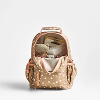 Dreamer Cheetah Charm Kids Backpack with Side Pockets