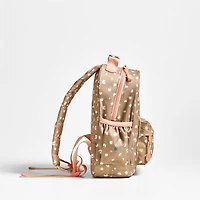 Dreamer Cheetah Charm Kids Backpack with Side Pockets