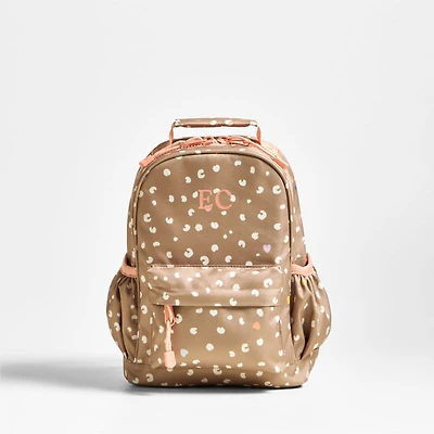 Dreamer Cheetah Charm Kids Backpack with Side Pockets