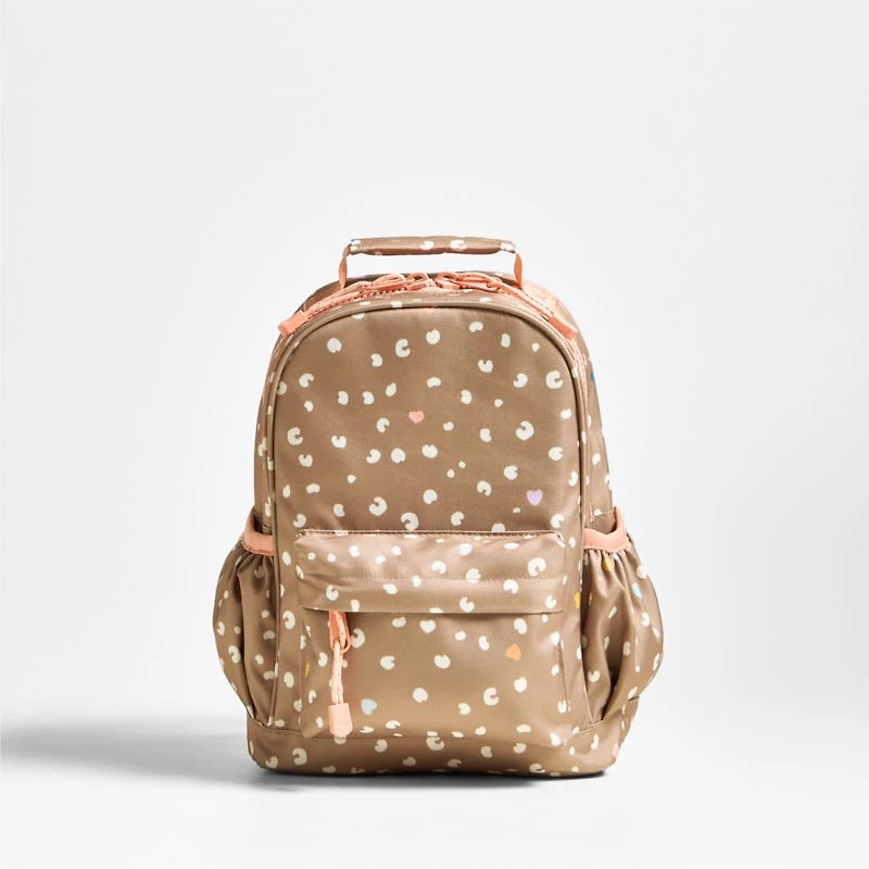 Dreamer Cheetah Charm Kids Backpack with Side Pockets