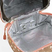 Dreamer Cheetah Charm Dual Compartment Soft Insulated Kids Lunch Box