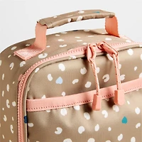 Dreamer Cheetah Charm Standard Soft Insulated Kids Lunch Box