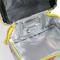 Dreamer Construction Trucks Dual Compartment Soft Insulated Kids Lunch Box