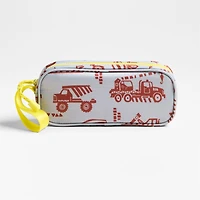 Dreamer Construction Trucks Soft Kids Pencil Case