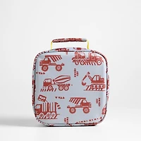 Dreamer Construction Trucks Standard Soft Insulated Kids Lunch Box