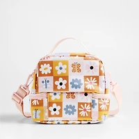 Dreamer Flower Patch Dual Compartment Soft Insulated Kids Lunch Box