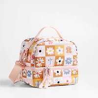 Dreamer Flower Patch Dual Compartment Soft Insulated Kids Lunch Box