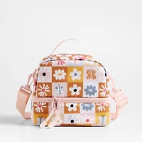 Dreamer Flower Patch Dual Compartment Soft Insulated Kids Lunch Box