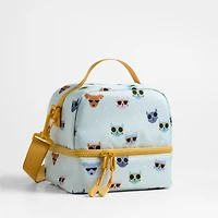 Dreamer Furtastic Friends Dual Compartment Soft Insulated Kids Lunch Box