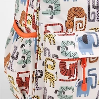 Dreamer Geo Jungle Large Kids Backpack with Side Pockets