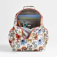 Dreamer Geo Jungle Large Kids Backpack with Side Pockets