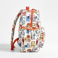Dreamer Geo Jungle Large Kids Backpack with Side Pockets