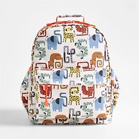 Dreamer Geo Jungle Large Kids Backpack with Side Pockets
