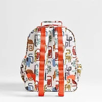 Dreamer Geo Jungle Medium Kids Backpack with Side Pockets