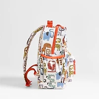 Dreamer Geo Jungle Medium Kids Backpack with Side Pockets