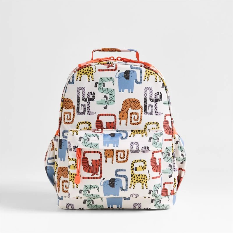 Dreamer Geo Jungle Medium Kids Backpack with Side Pockets