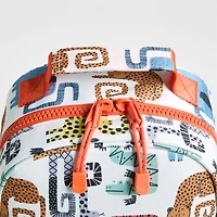 Dreamer Geo Jungle Small Kids Backpack with Side Pockets