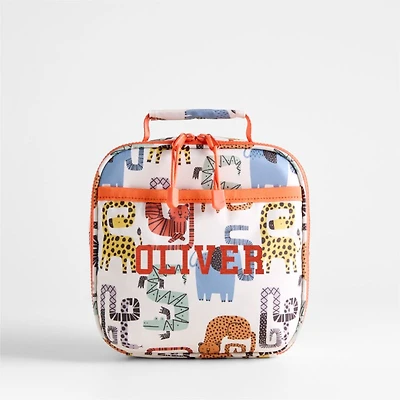 Dreamer Geo Jungle Standard Soft Insulated Kids Lunch Box