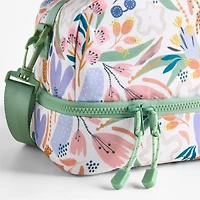 Dreamer Leopard Floral Dual Compartment Soft Insulated Kids Lunch Box