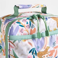 Dreamer Leopard Floral Standard Soft Insulated Kids Lunch Box