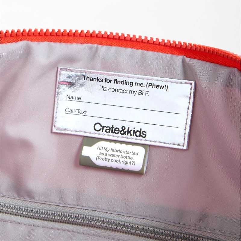 Dreamer Quilted Pink Flower Kids Duffel Bag