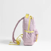 Dreamer Quilted Purple Heart Kids Backpack with Side Pockets