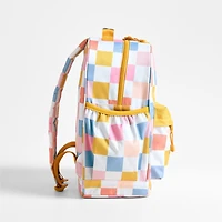 Dreamer Sherbet Hopscotch Large Kids Backpack with Side Pockets