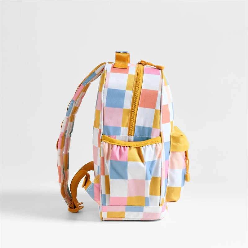 Dreamer Sherbet Hopscotch Medium Kids Backpack with Side Pockets