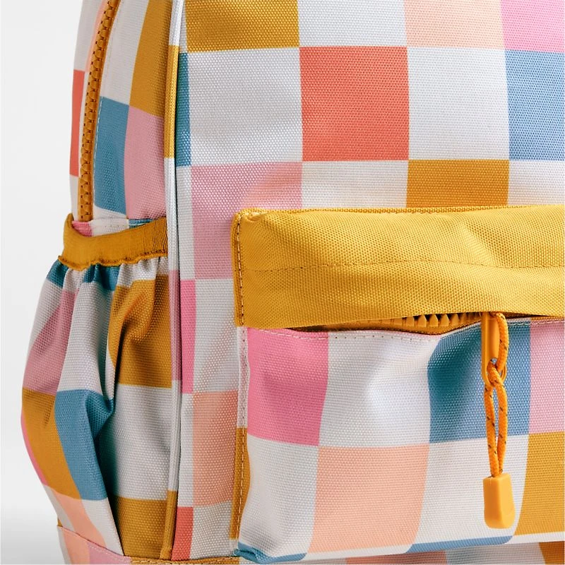 Dreamer Sherbet Hopscotch Kids Backpack with Side Pockets