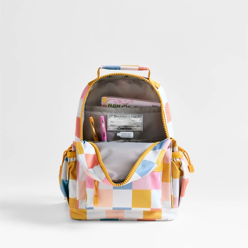 Dreamer Sherbet Hopscotch Kids Backpack with Side Pockets