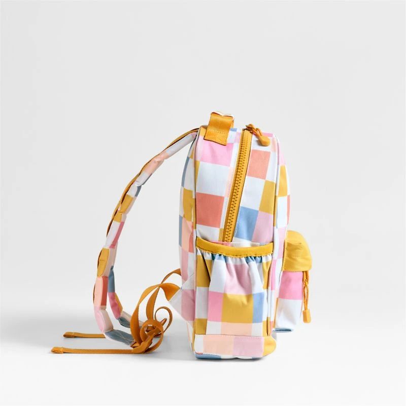 Dreamer Sherbet Hopscotch Kids Backpack with Side Pockets