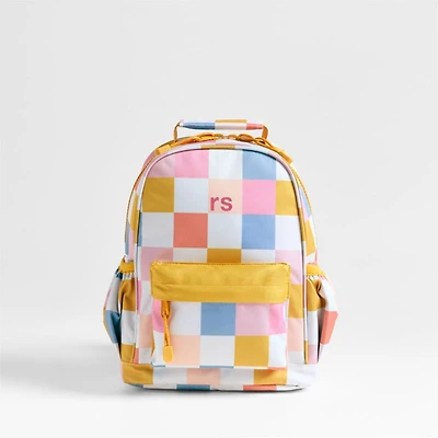 Dreamer Sherbet Hopscotch Kids Backpack with Side Pockets