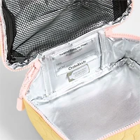 Dreamer Quilted Flower Dual Compartment Soft Insulated Kids Lunch Box
