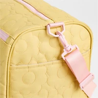 Dreamer Quilted Yellow Flower Kids Duffel Bag