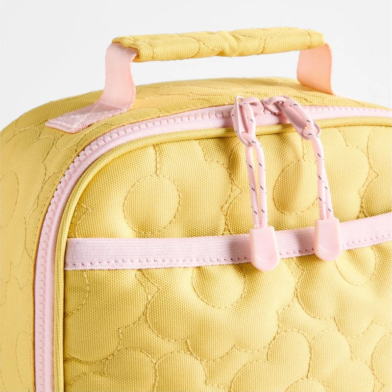 Dreamer Quilted Flower Standard Soft Insulated Kids Lunch Box