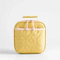 Dreamer Quilted Flower Standard Soft Insulated Kids Lunch Box