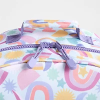 Dreamer Rainbow Dreams Large Kids Backpack with Side Pockets