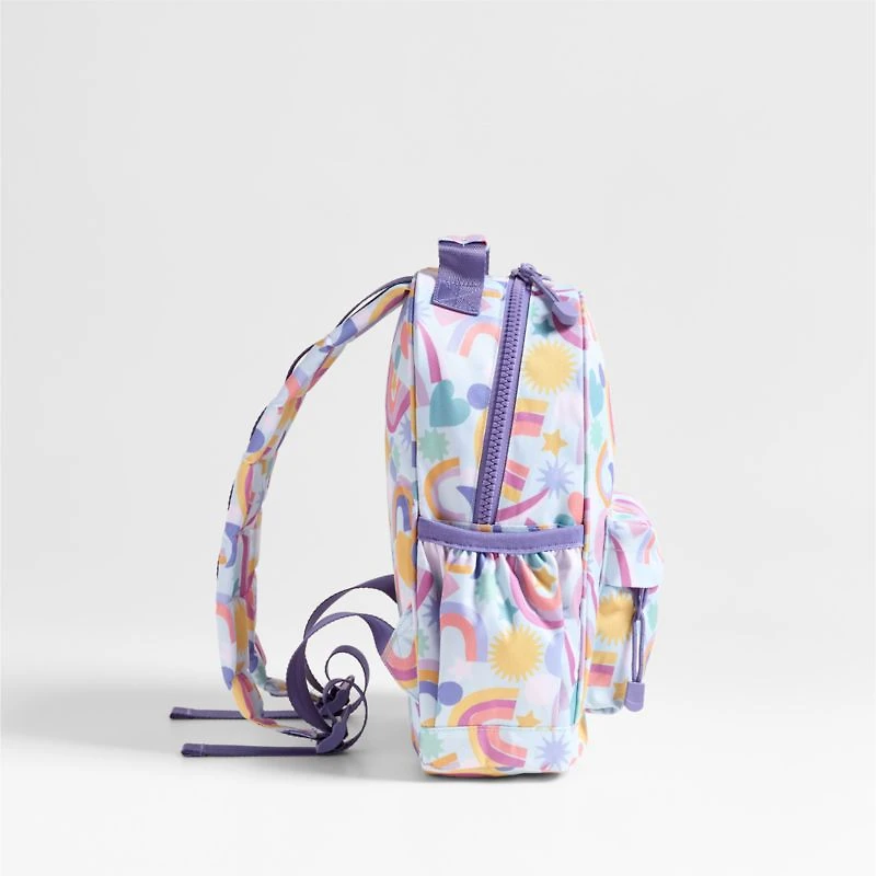 Dreamer Rainbow Dreams Kids Backpack with Side Pockets