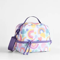Dreamer Rainbow Dreams Dual Compartment Soft Insulated Kids Lunch Box