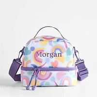 Dreamer Rainbow Dreams Dual Compartment Soft Insulated Kids Lunch Box