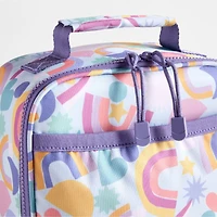 Dreamer Rainbow Dreams Standard Soft Insulated Kids Lunch Box
