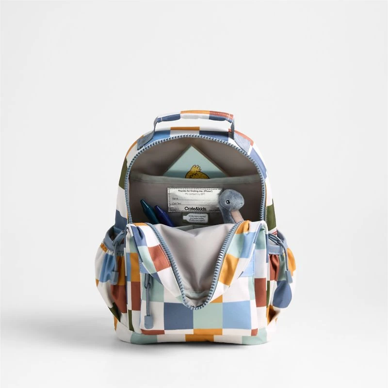 Dreamer Retro Hopscotch Kids Backpack with Side Pockets