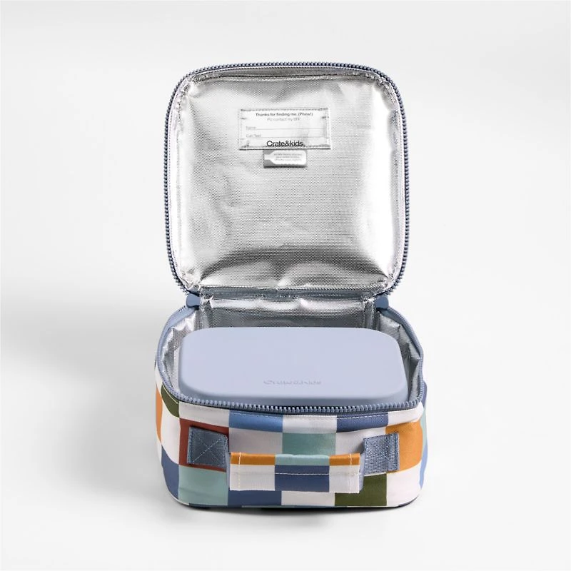 Dreamer Retro Hopscotch Standard Soft Insulated Kids Lunch Box