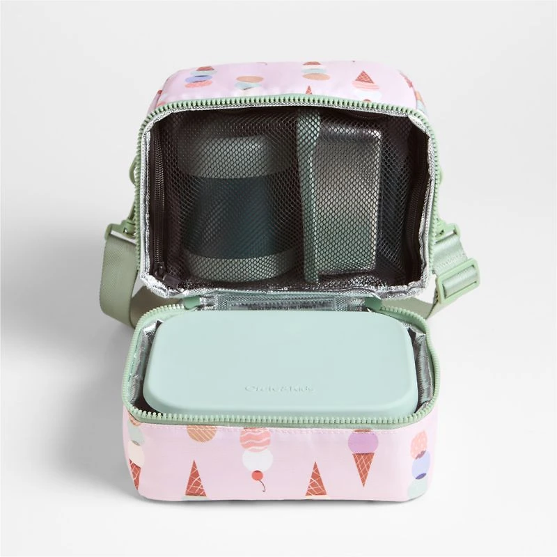 Dreamer Scoops Dual Compartment Soft Insulated Kids Lunch Box