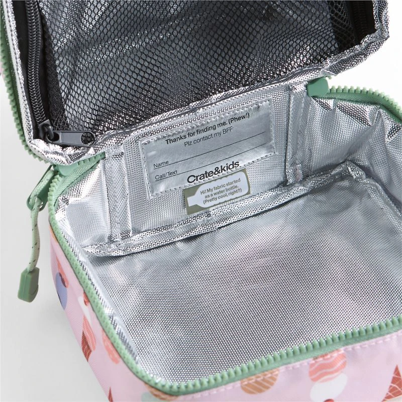 Dreamer Scoops Dual Compartment Soft Insulated Kids Lunch Box