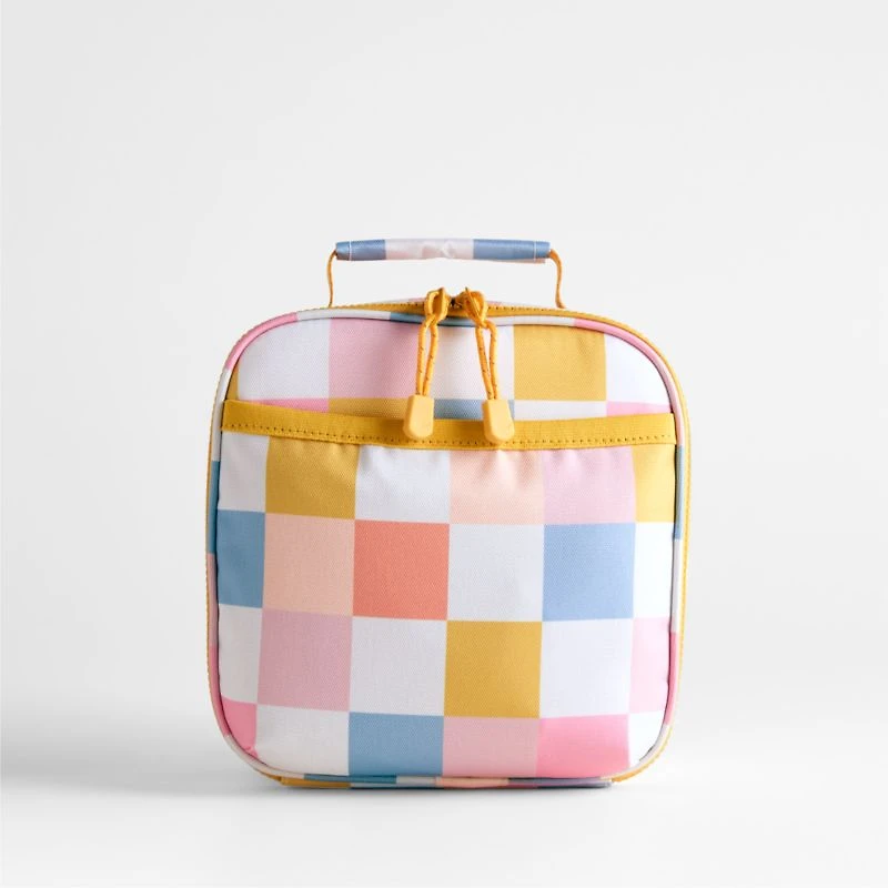Dreamer Sherbet Hopscotch Standard Soft Insulated Kids Lunch Box